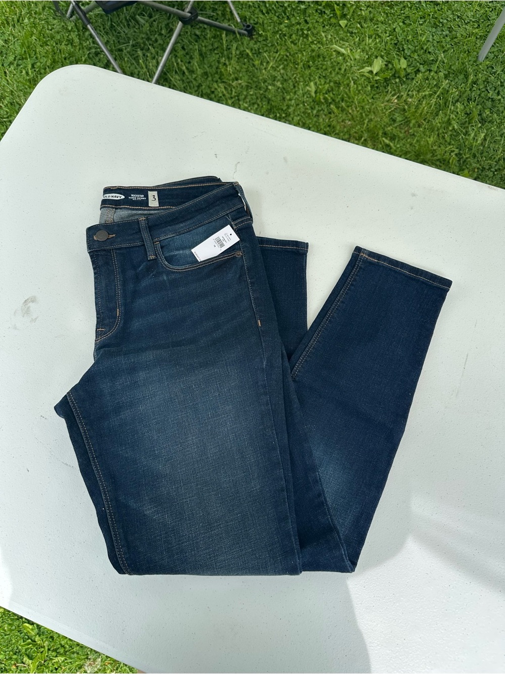 Old Navy Dark Indigo Skinny Jeans